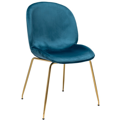 Стул «Тунис бархат» с мягким сиденьем (хромированный каркас) - изображение 4