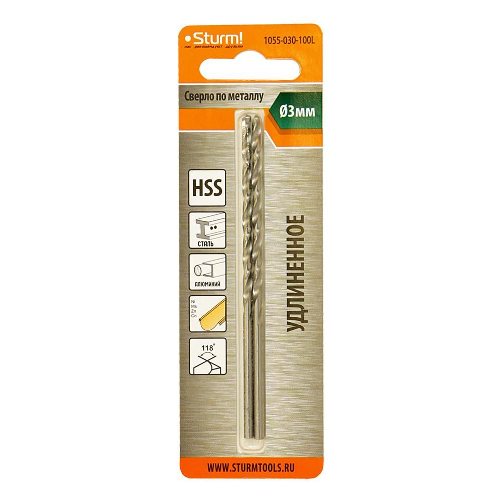 Сверло по металлу Sturm! 1055-030-100L - изображение 2