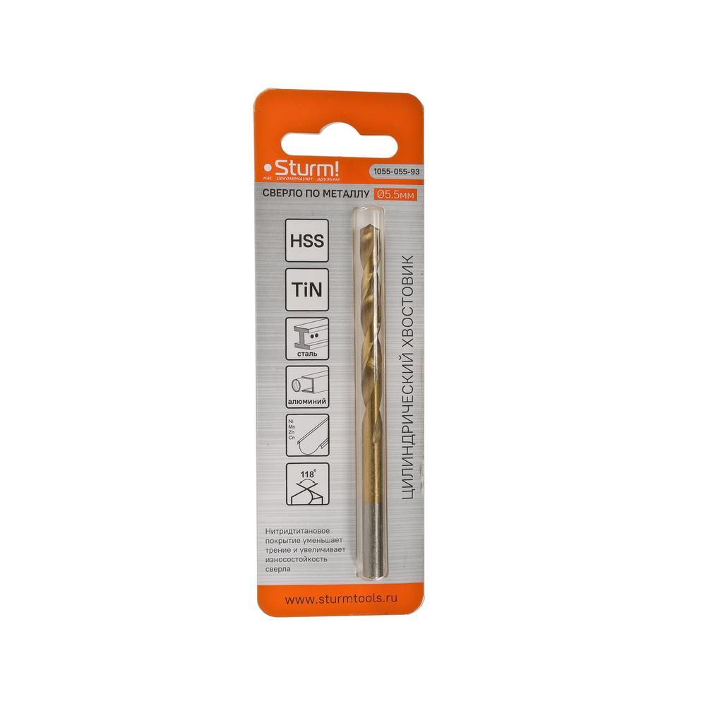 Сверло по металлу Sturm! 1055-055-93 - изображение 2