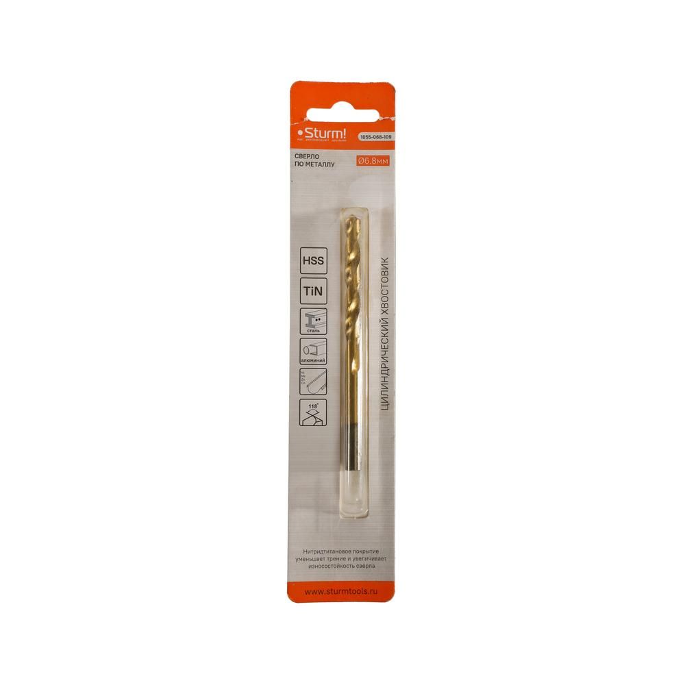 Сверло по металлу Sturm! 1055-068-109 - изображение 2
