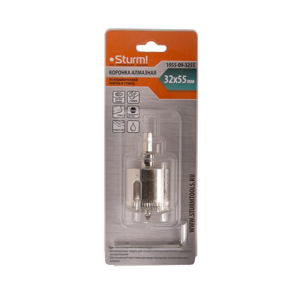 Коронка алмазная Sturm! 1055-09-3255 - изображение 2