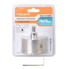 Коронка алмазная Sturm! 1055-10-7070 - изображение 8