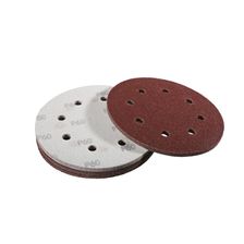 Шлифбумага круглая Sturm 180мм, зерно 060, 8 отверстий, 20шт - изображение 10