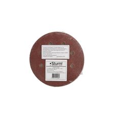 Шлифбумага круглая Sturm 180мм, зерно 060, 8 отверстий, 20шт - изображение 9