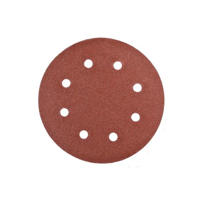 Шлифбумага круглая Sturm 180мм, зерно 120, 8 отверстий, 20шт