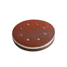 Шлифбумага круглая Sturm 180мм, зерно 120, 8 отверстий, 20шт - изображение 9