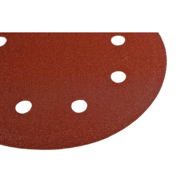 Шлифбумага круглая Sturm 180мм, зерно 180, 8 отверстий, 20шт - изображение 3