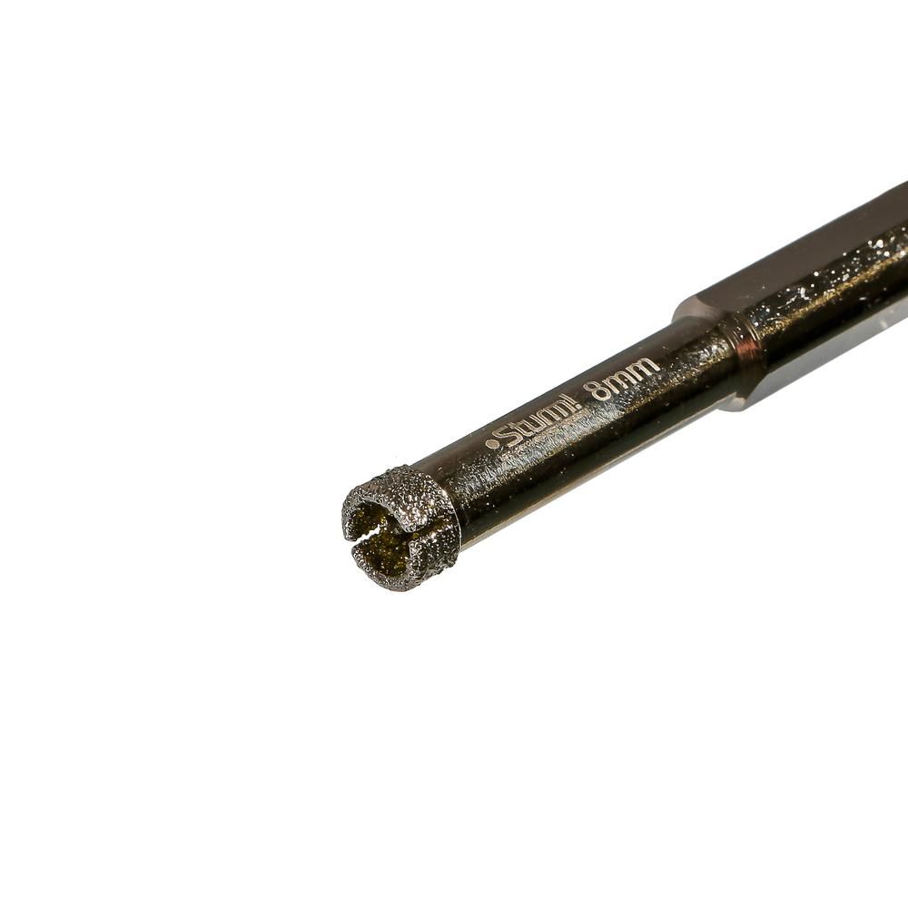 Алмазная коронка для мокрого сверления Sturm 8 мм 1055-10-06651055-10-0865 - изображение 6