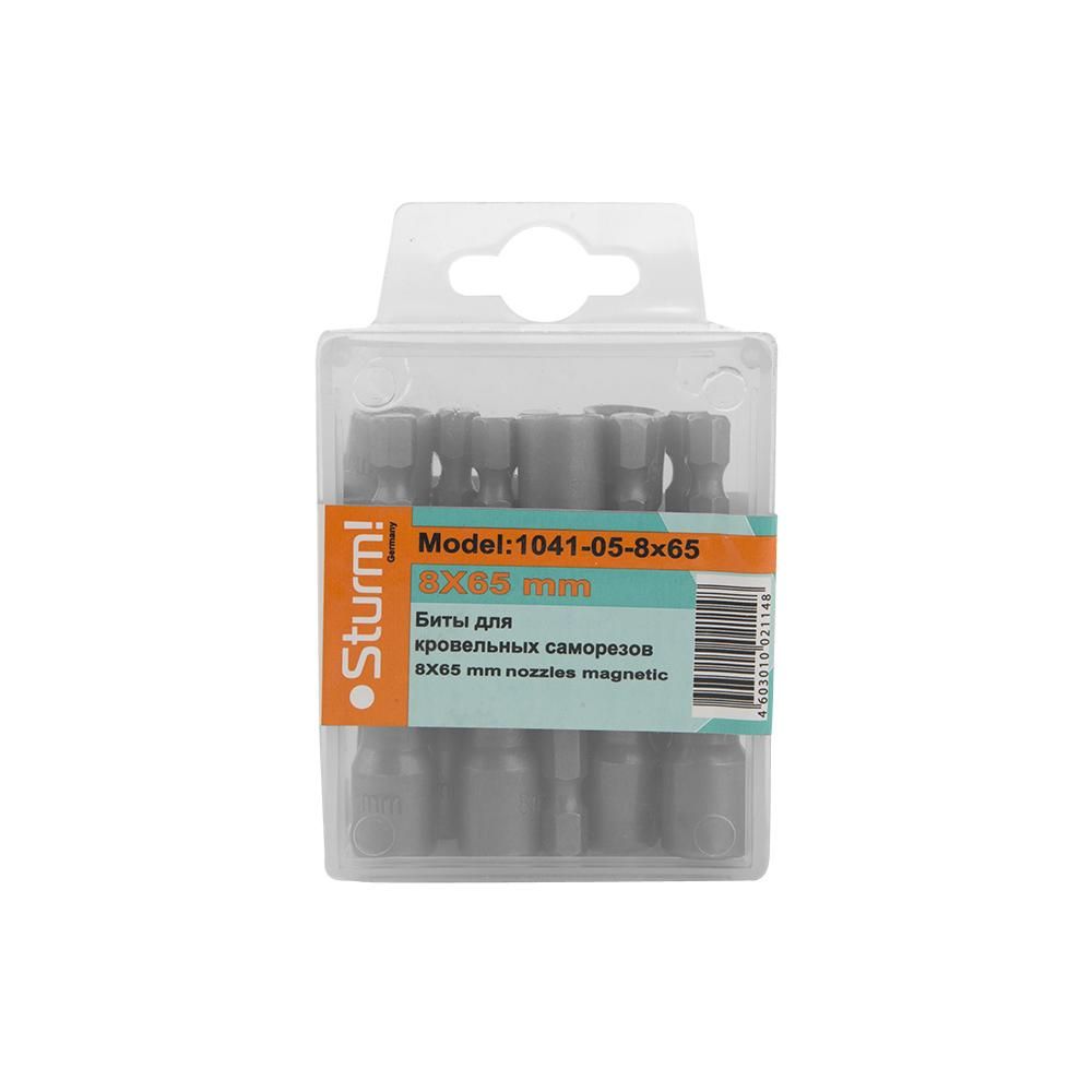 Насадка для кровельных саморезов Sturm 8х65мм (10шт) - изображение 3