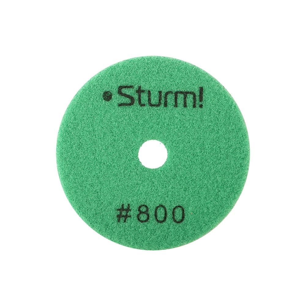 Круг шлифовальный гибкий Sturm! 9012-D100-800 - изображение 2