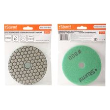 Круг шлифовальный гибкий Sturm! 9012-D100-800 - изображение 8