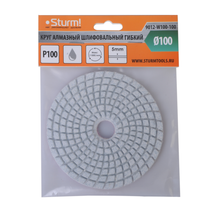 Круг шлифовальный гибкий Sturm! 9012-W100-100 - изображение 6