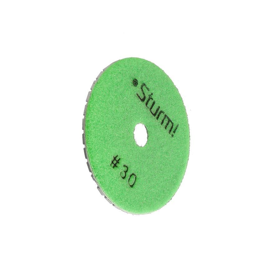 Круг шлифовальный гибкий Sturm! 9012-W100-30 - изображение 2