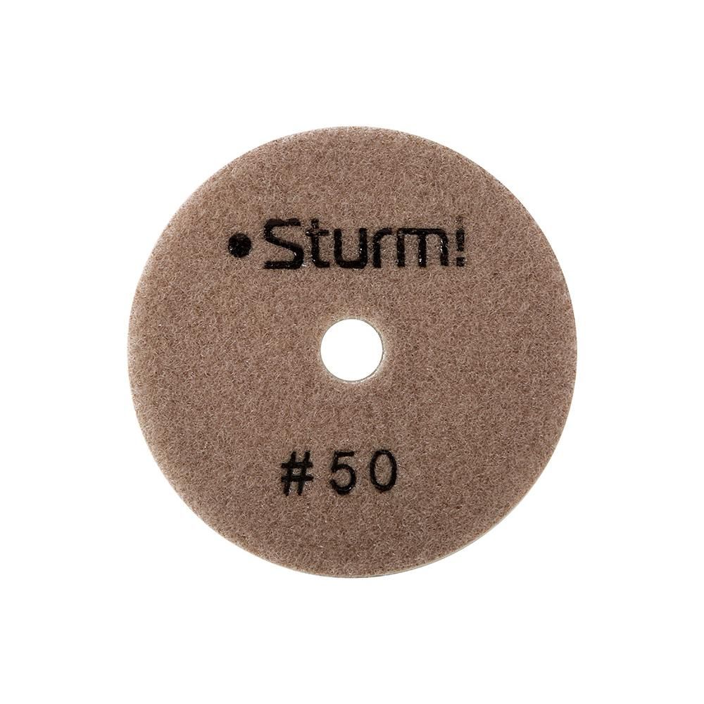 Круг шлифовальный гибкий Sturm! 9012-W100-50 - изображение 2