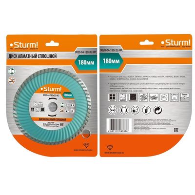 Диск алмазный Sturm 9020-04-125x22-T - изображение 10