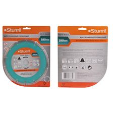 Диск алмазный Sturm 9020-04-180x22-C - изображение 2