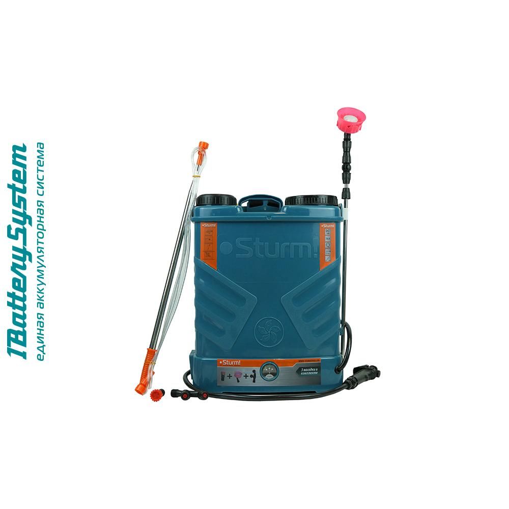 Опрыскиватель аккумуляторный Sturm! GS8216N 1BatterySystem