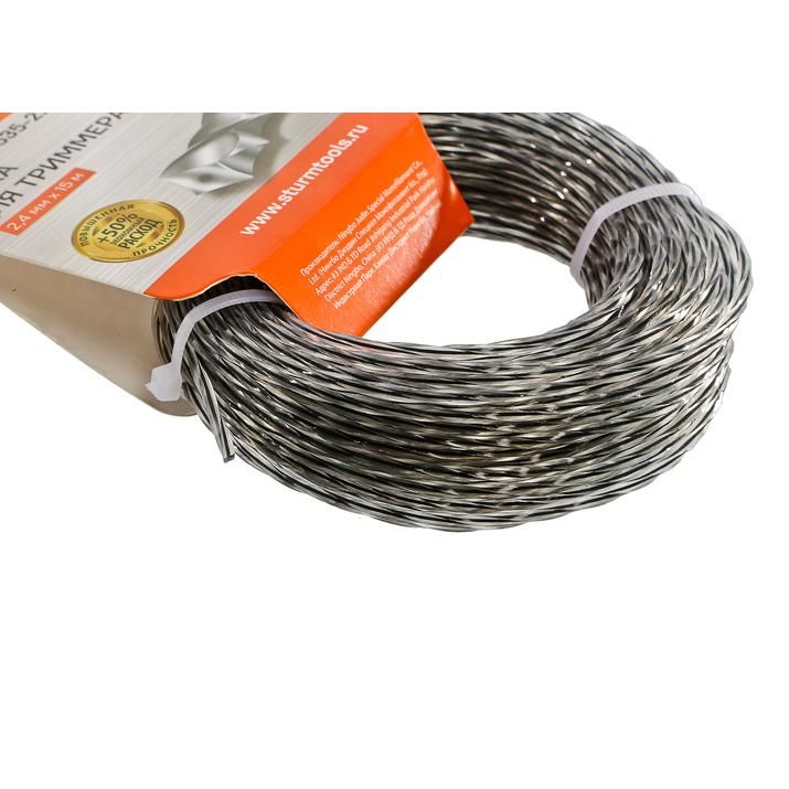 Леска для триммера Sturm! GT3535-2.4-SA-15 - изображение 2