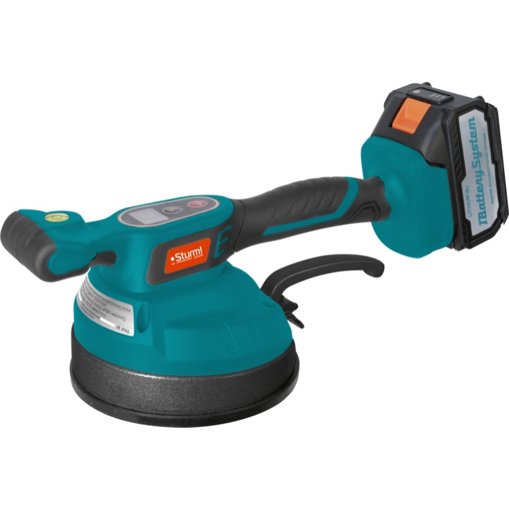 Аккумуляторная виброприсоска для укладки плитки Sturm! TV18120 1BatterySystem
