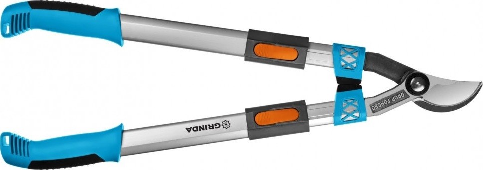 Сучкорез GRINDA PRO Line F-900T с коваными лезвиями, плоскостной, телескопи 424510