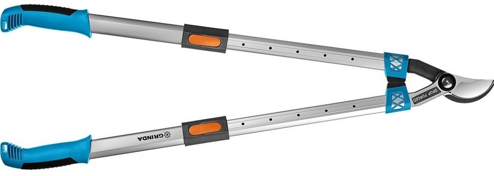 Сучкорез GRINDA PRO Line F-900T с коваными лезвиями, плоскостной, телескопи 424510 - изображение 2