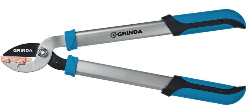 Сучкорез GRINDA PRO Line PL-460A малый контактный с алюминиевыми рукоятками 424516