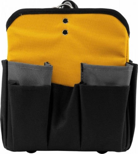 Сумка для инструмента Denzel 90 294 260х240х300 мм, 22 кармана, наплечный ремень 90294 - изображение 5