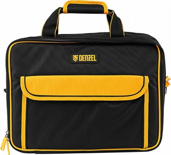 Сумка для инструмента Denzel 90 295 400х170х300 мм, 3 отделения, 28 карманов, наплечны 90295 - изображение 2