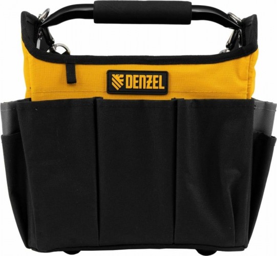 Сумка для инструмента Denzel 90 294 260х240х300 мм, 22 кармана, наплечный ремень 90294 - изображение 3