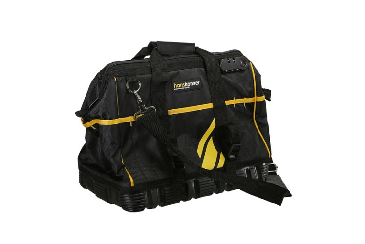 Сумка для инструмента HANSKONNER HKTB0138 кодовый замок, 38 карманов, пластиковое дно, pat.