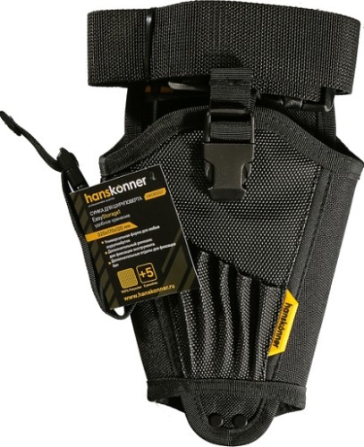 Сумка для инструмента HANSKONNER HKCB1007 полиэстер,5 отделений для бит, крепление для молот