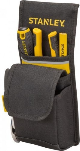 Сумка для инструмента STANLEY поясная нейлоновая черно-серая 1-93-329 16 х 11 х 24 см 1-93-329 - изображение 2