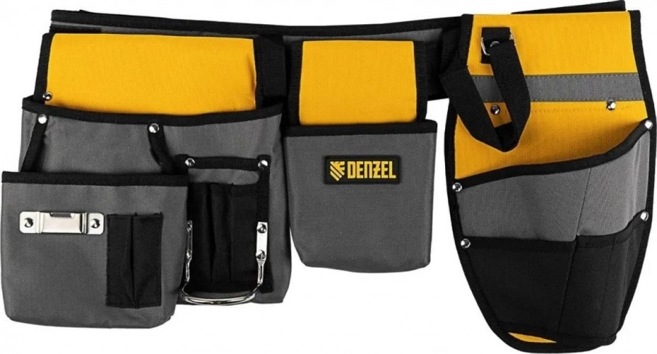 Сумка поясная Denzel 90291 кобура для шуруповерта - изображение 3