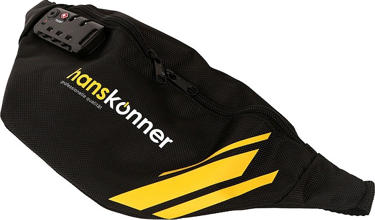 Сумка поясная HANSKONNER HKWB0001 2 отделения, 360ммx150ммx70мм, кодовый замок, pat.