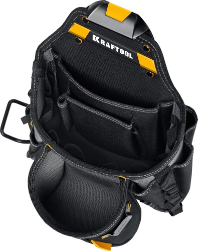 Сумка поясная KRAFTOOL KP-27 с креплением FastClip, 27 карманов, 350х260 мм 38773 - изображение 3