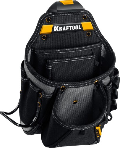 Сумка поясная KRAFTOOL KP-27 с креплением FastClip, 27 карманов, 350х260 мм 38773