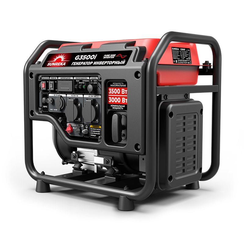 Бензиновый генератор SUNREKA G3500i - изображение 3