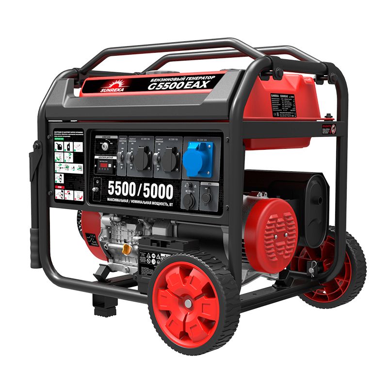 Бензиновый генератор SUNREKA G5500EAX - изображение 2