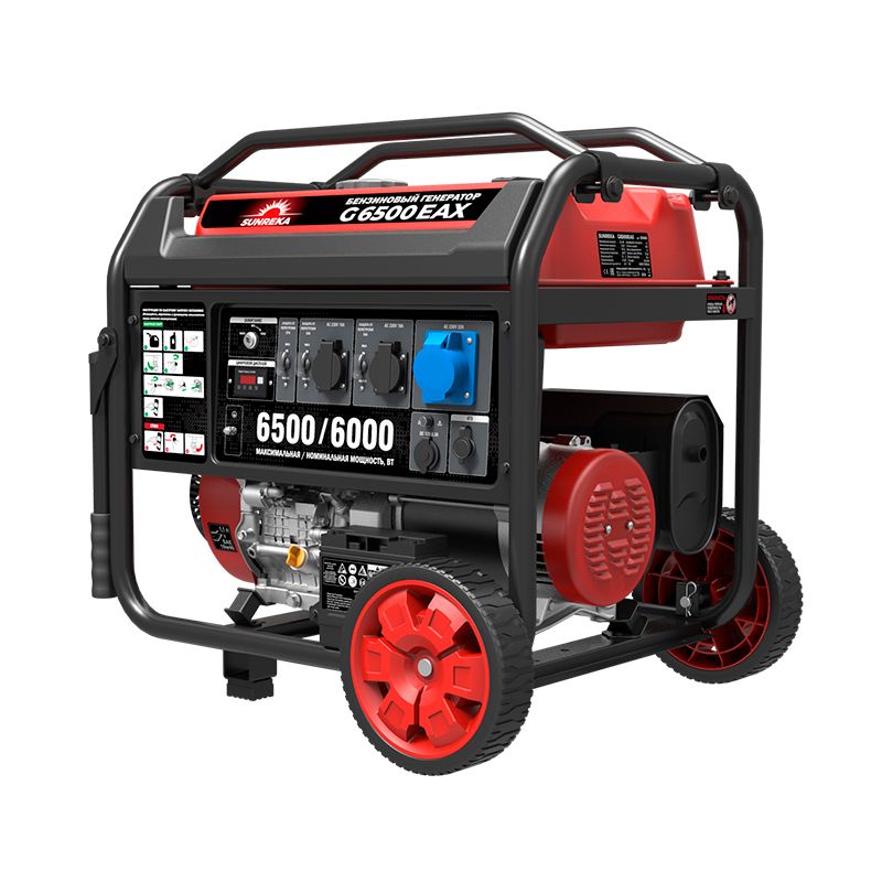 Бензиновый генератор SUNREKA G6500EAX - изображение 2