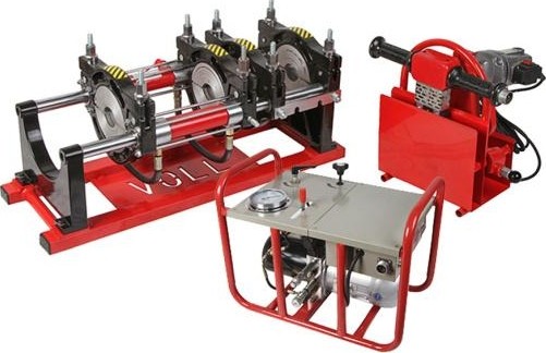 Сварочная машина гидравлическая для пласт.труб VOLL 4.01601 для V-Weld G160