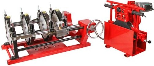 Сварочная машина с механическим приводом VOLL 4.00250 для пласт. труб V-Weld ME250 - изображение 2