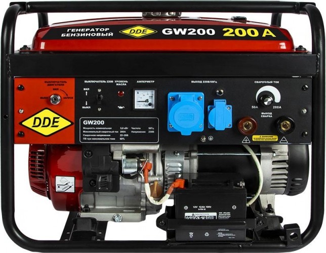 Сварочный генератор DDE GW200 917-484 - изображение 4