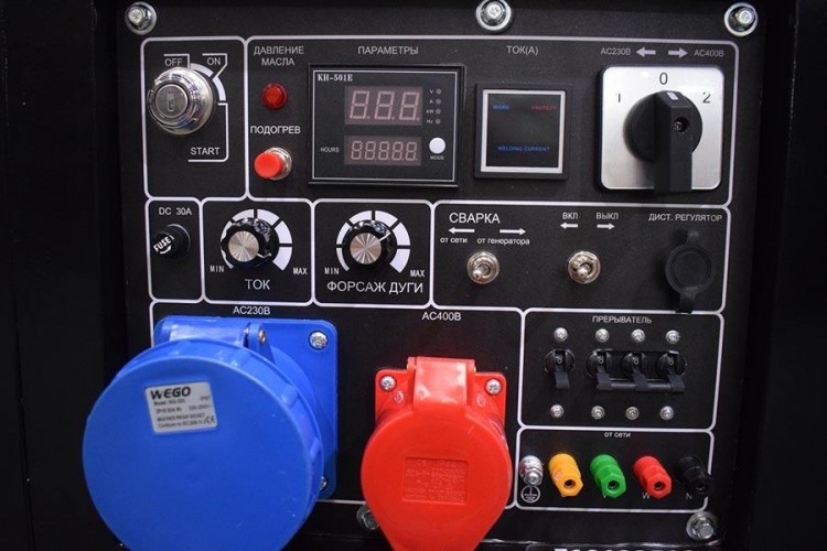 Сварочный генератор ТСС DGW 10.0/300ED-R3 инверторный дизельный 026498 - изображение 5