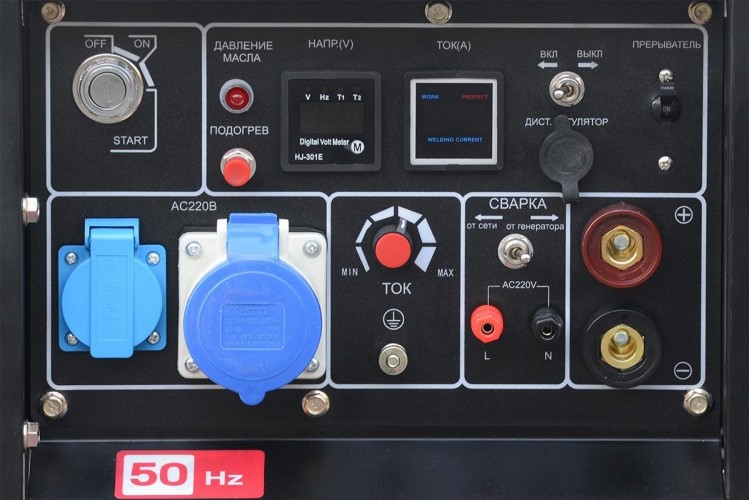 Сварочный генератор ТСС DGW 7.0/250ED-R инверторный дизельный 018692 - изображение 4