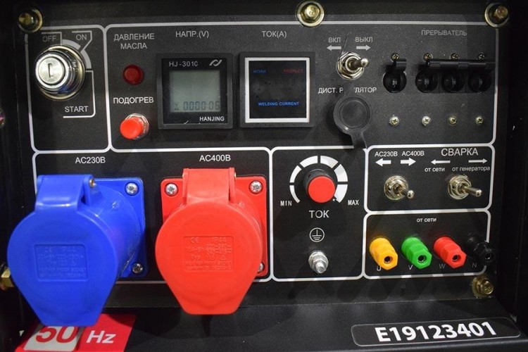 Сварочный генератор ТСС DGW 7.0/250ED-R3 инверторный дизельный 026497 - изображение 5