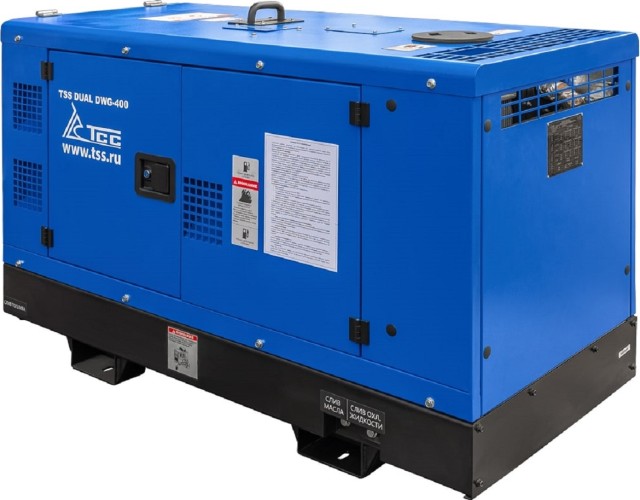 Сварочный генератор ТСС DUAL DWG-400 двухпостовой дизельный 044768 - изображение 5