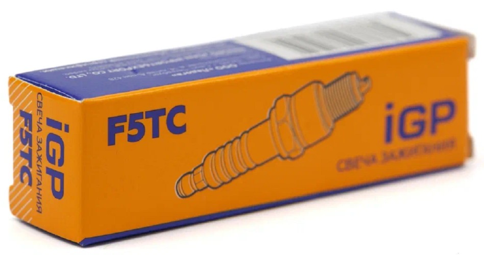 Свеча зажигания CHAMPION F5TC igp (двухтакные двигатели gg950,951,gp40-ii/четыре - изображение 4