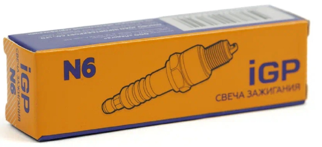 Свеча зажигания CHAMPION N6 igp (двухтактные двигатели culloch) посадка конус - изображение 3