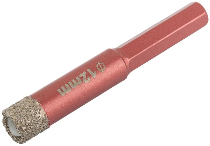 Сверло алмазное Cutop Special 12x10x75мм для дрели, универсальное 70-591