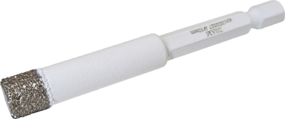 Сверло алмазное DIAM 10x35x1/4 HEX-E Extra Line V-TECH (в спекание) 320327 - изображение 3